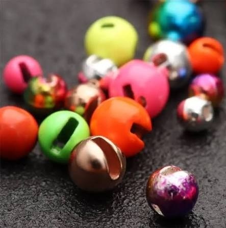 Pro Tyer Slotted Stainless Steel Beads - 2.5mm 3/32" - 20 pc. Pro Tyer Slotted Stainless Steel Beads - 2.5mm 3/32" - 20 pc.